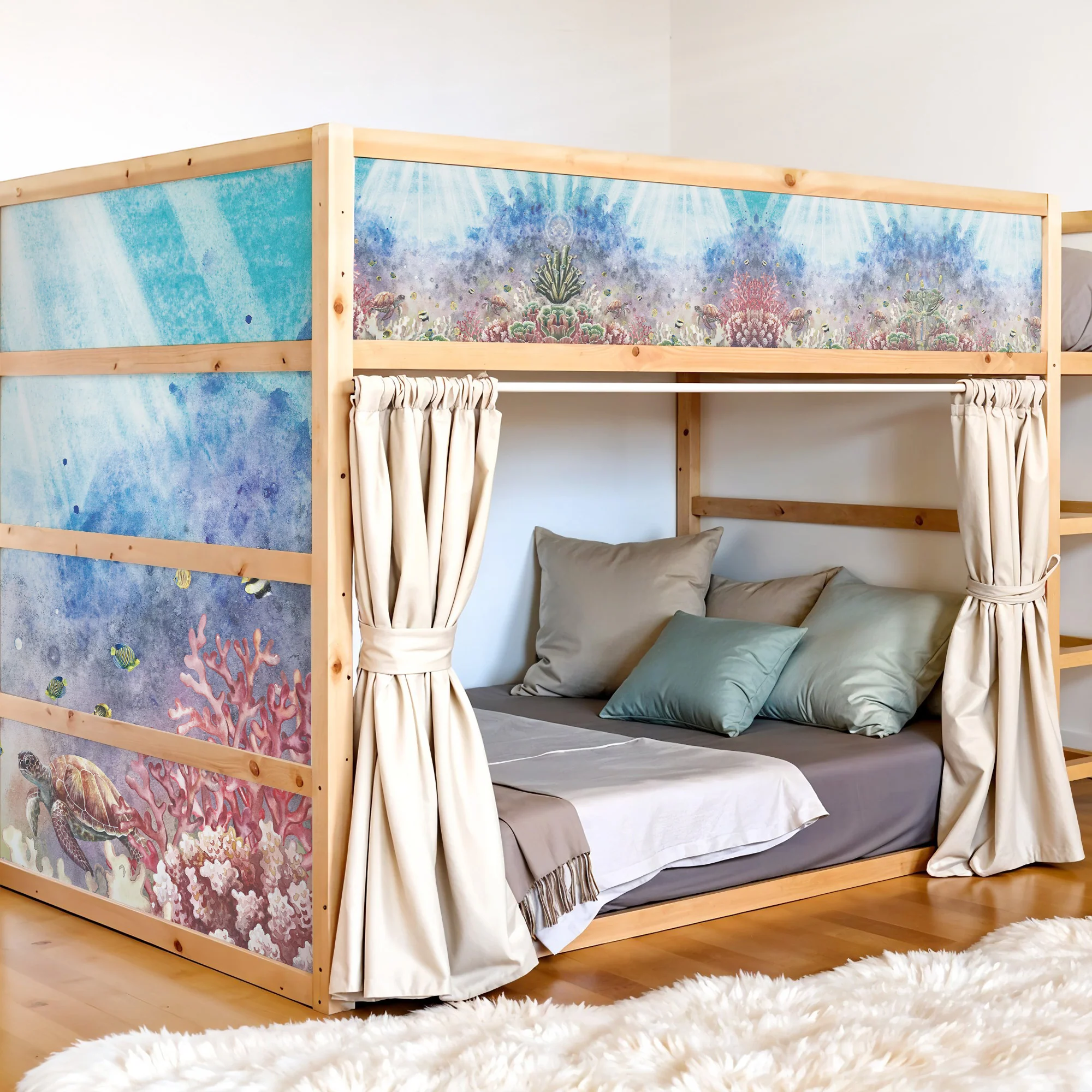 IKEA Kura Bett Folie