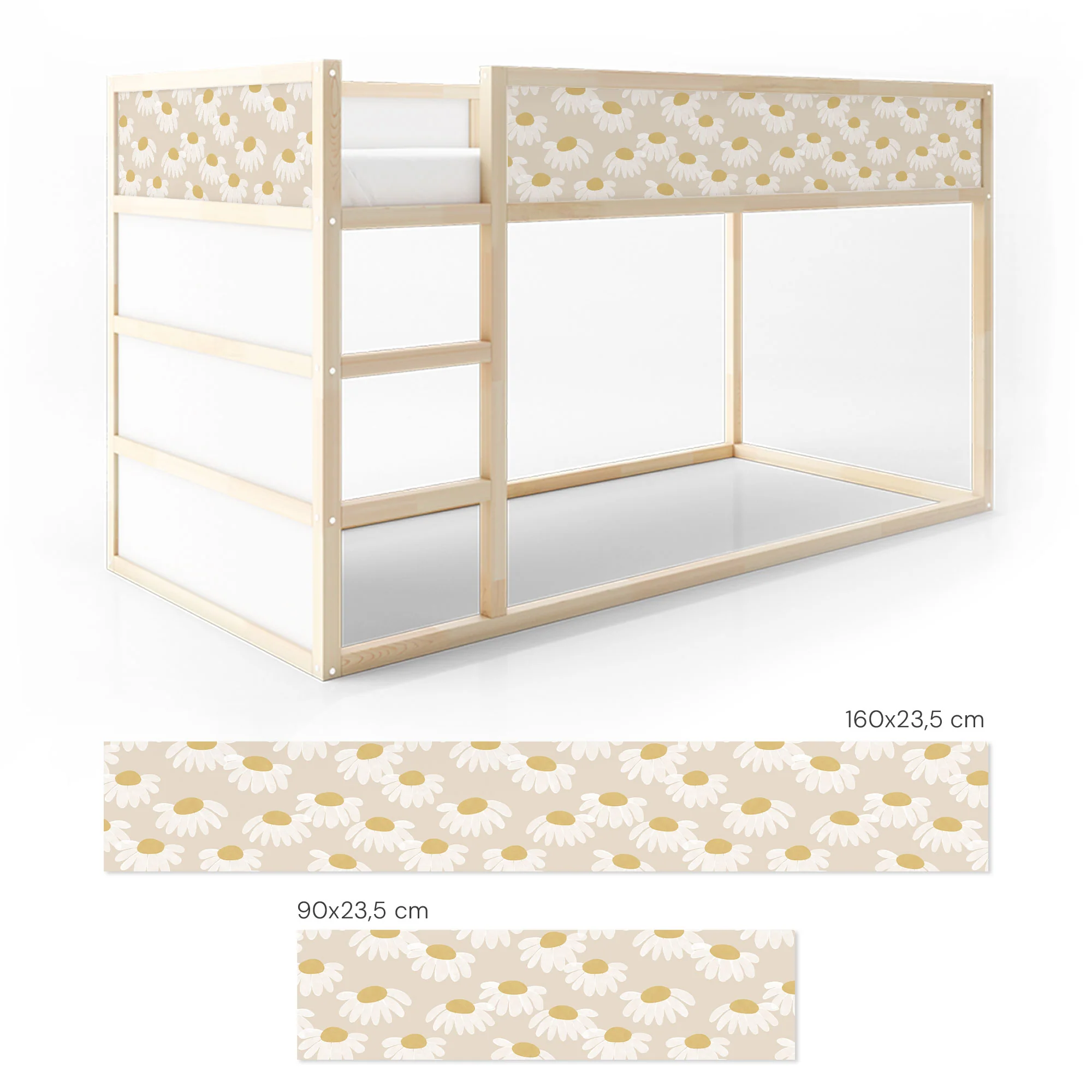 Bettaufkleber Set für IKEA Kura - Meadow - Image 4