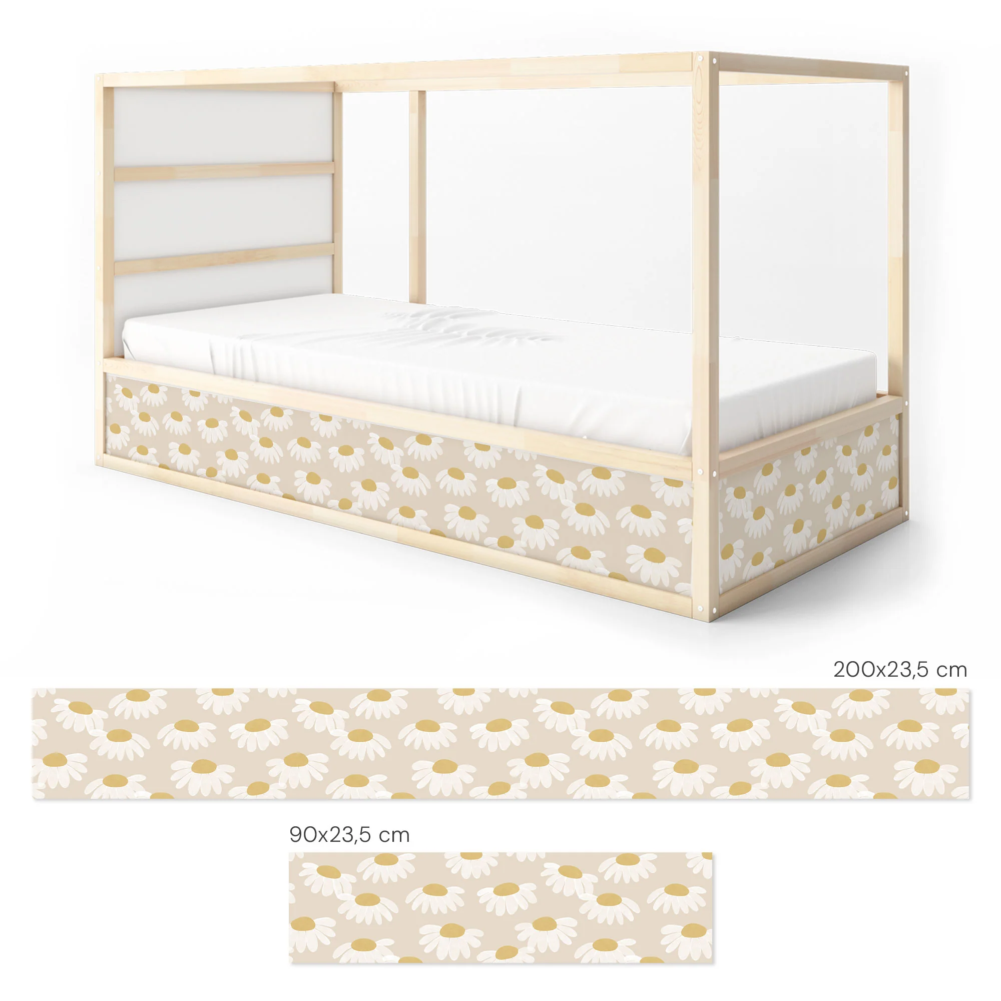 Bettaufkleber Set für IKEA Kura - Meadow - Image 5