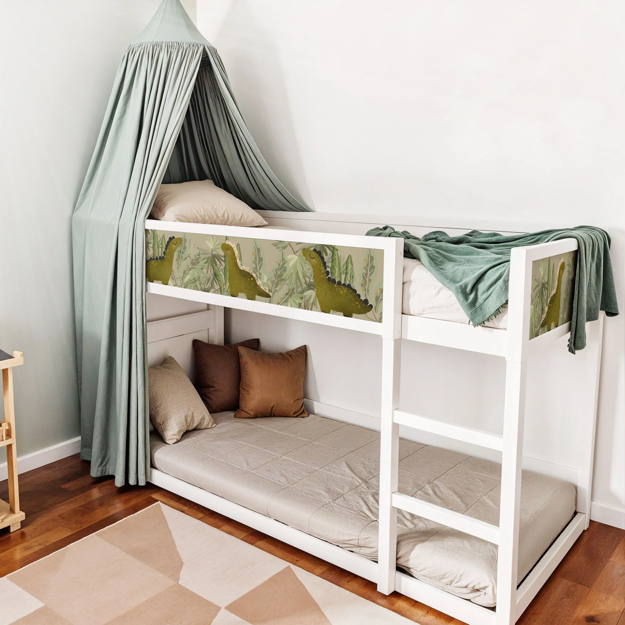 Bettaufkleber Set für IKEA Kura - Dinos - Image 3