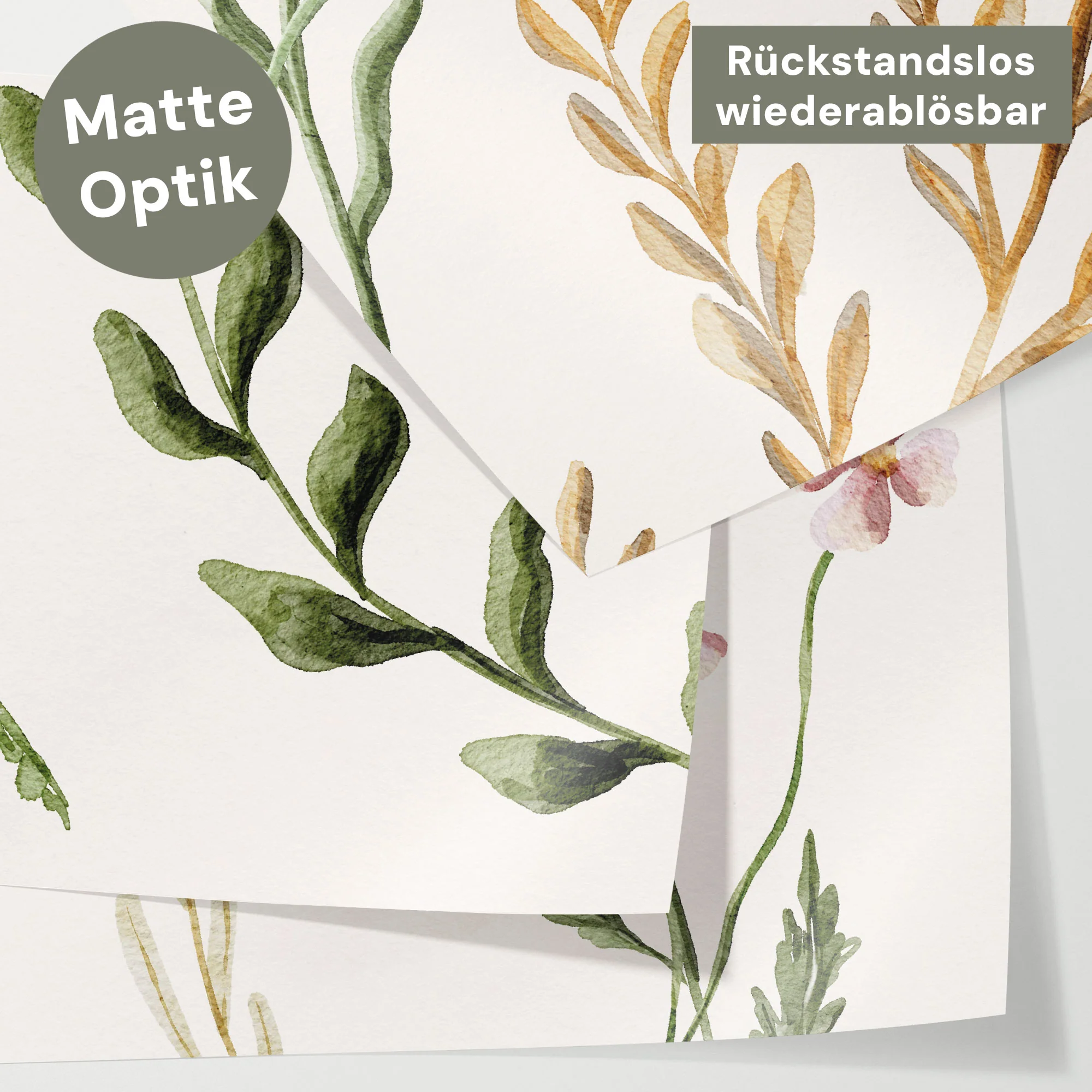 Bettaufkleber Set für IKEA Kura - Wildflower - Image 4